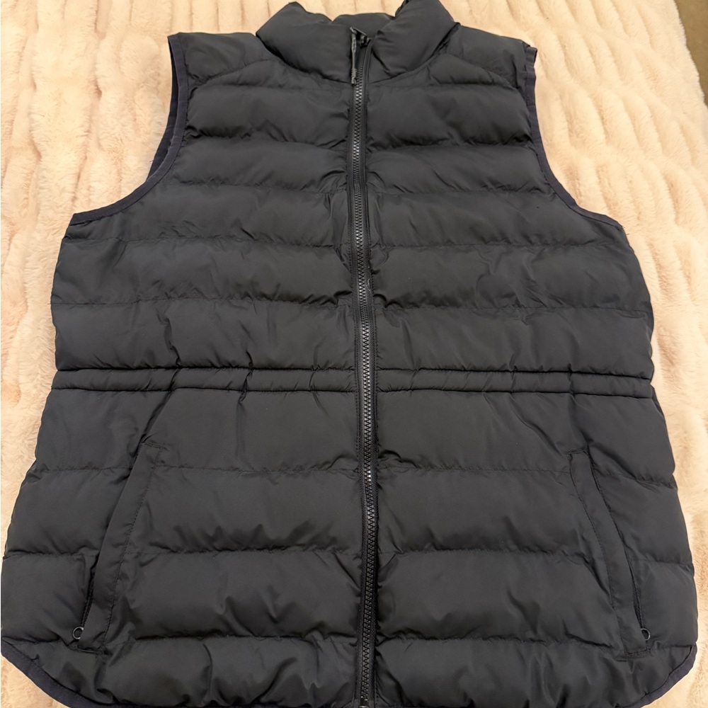 Fabletics Black Puffer Vest